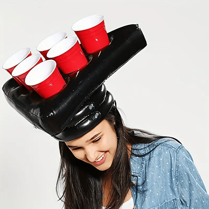 Party Games Event - Cappello Gonfiabile a Triangolo per Gioco