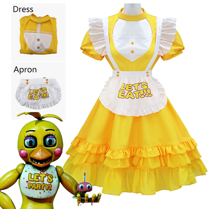 Party Games Girls Night - Costume da Cosplay di Toy Chica,