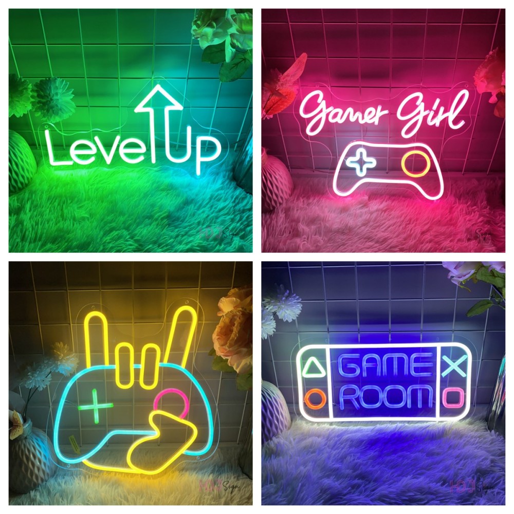 Gaming Neon Led Sign sala gioc - Party Games Girls Night recensione e prezzo