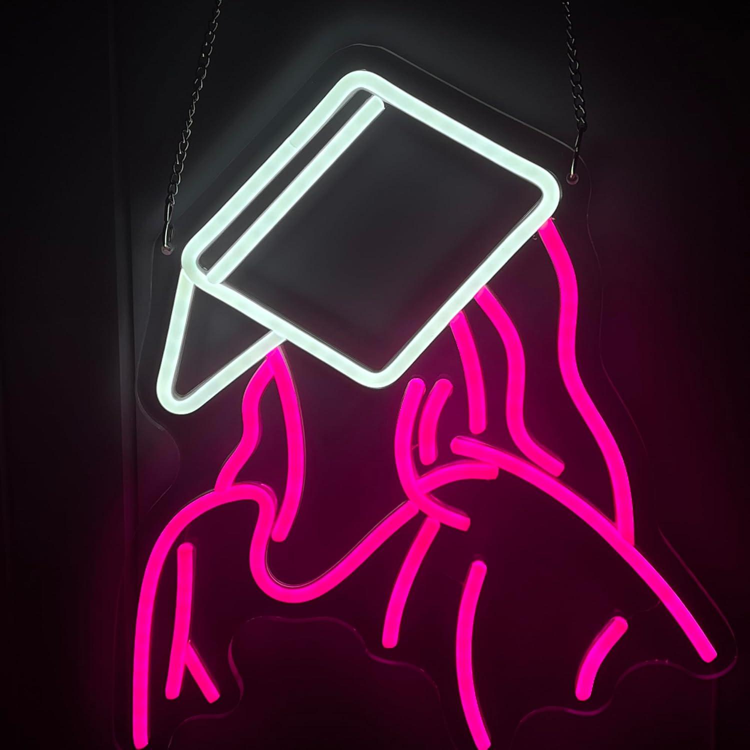 Insegna al Neon 'Reading Girl' - Party Games Girls Night recensione e prezzo